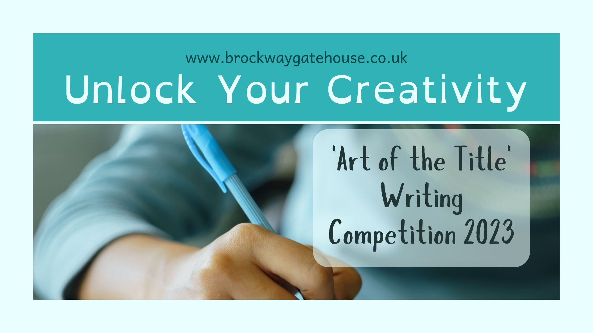 Unlock Your Creativity_ 'Art of the Title' Writing Competition
